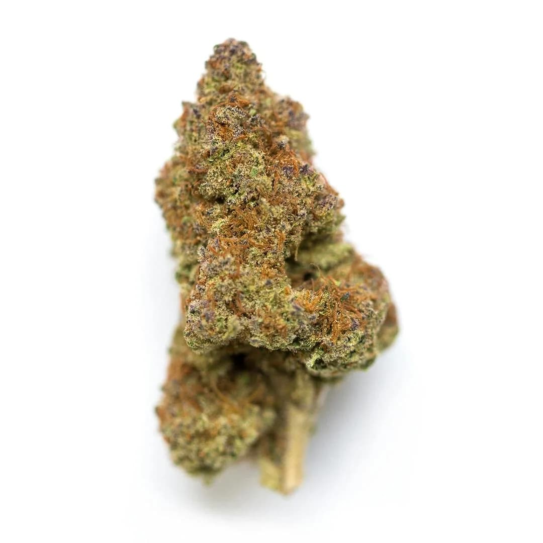 Illustrative cannabis photo from Leafly; not a verified Banana OG specimen