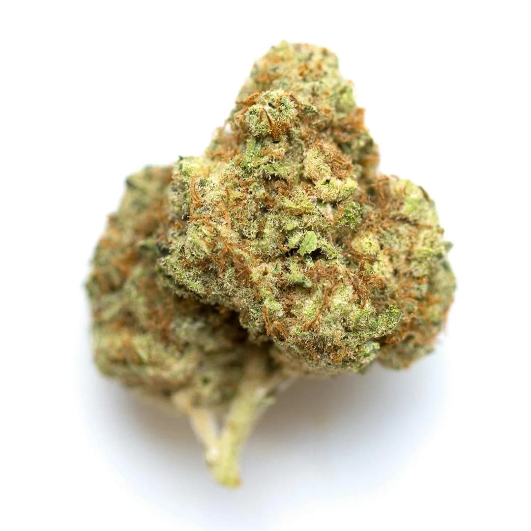 Illustrative cannabis photo from Leafly; not a verified Blue Moonshine specimen