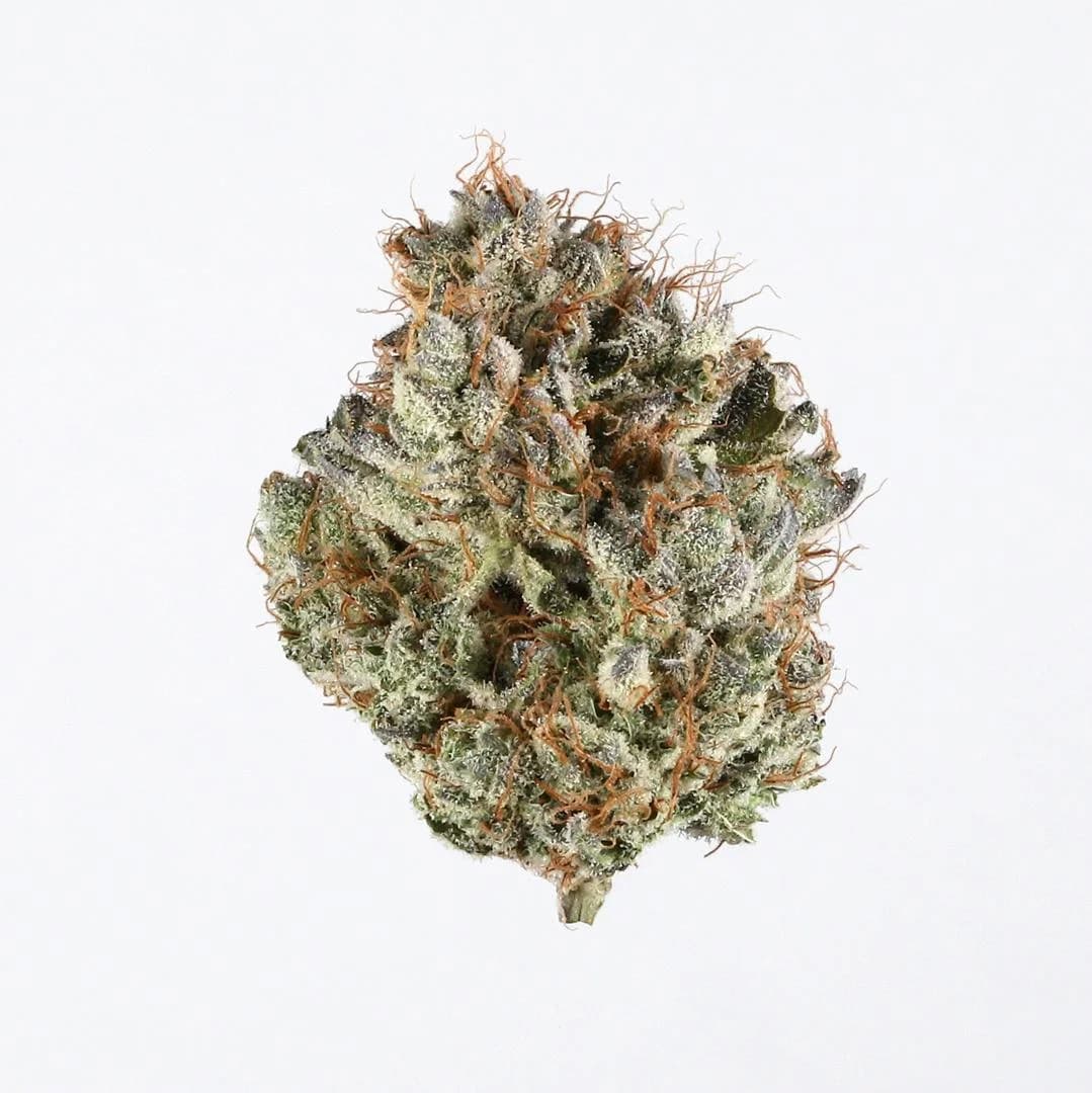 Illustrative cannabis photo from Leafly; not a verified Blueberry OG specimen