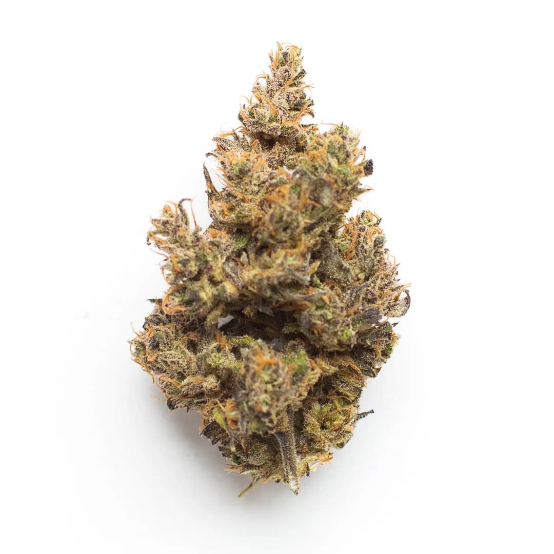 Illustrative cannabis photo from Leafly; not a verified Death Star specimen