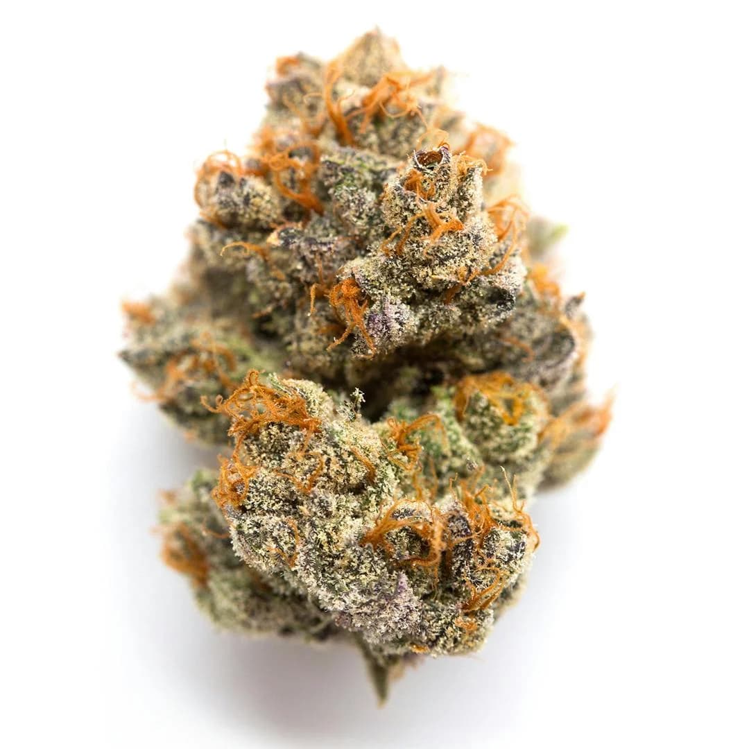 Illustrative cannabis photo from Leafly; not a verified Romulan specimen
