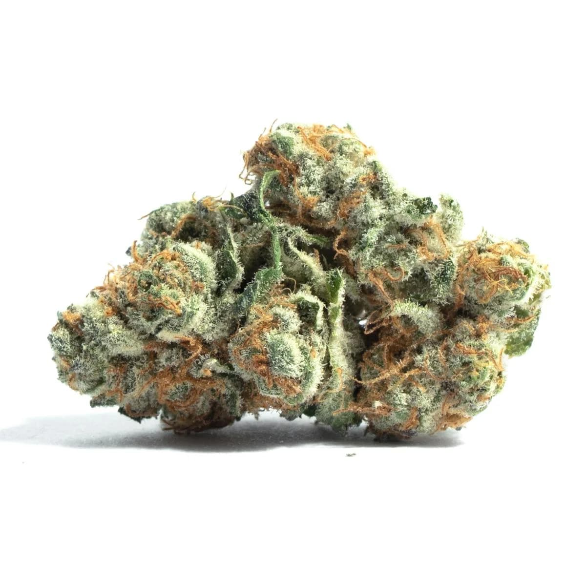 Illustrative cannabis photo from Leafly; not a verified Sour Bubble specimen