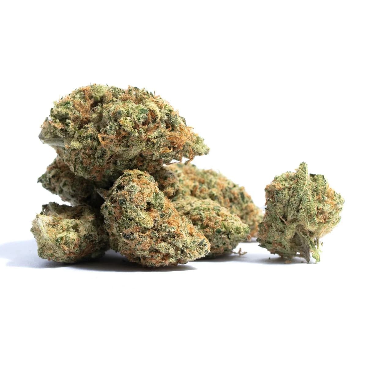 Illustrative cannabis photo from Leafly; not a verified Sour Dubb specimen