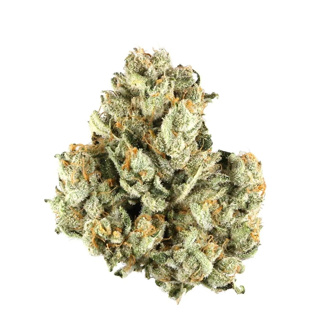 Illustrative cannabis photo from Leafly; not a verified Colombian Gold specimen